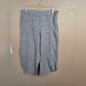 For Cynthia Gray Cropped Linen Pants MP (6039)